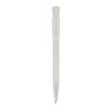 Kugelschreiber S45 R-PET Transparent Weiss-Weiss | 1-farbiger Siebdruck | 270° vom Clip | 45 mm x 25 mm | Nicht verfügbar
