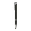Kugelschreiber Alicante Stylus schwarz | Gravur | 270° vom Clip | 55 mm x 6 mm | Nicht verfügbar