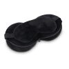 Reise-Augenmaskenkissen mit Reißverschlussetui schwarz | ohne Werbeanbringung | Nicht verfügbar | Nicht verfügbar
