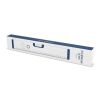Aluminium-Wasserwaage 30 cm Weiss | 1-farbiger Tampondruck | Seite 1 | 65 mm x 30 mm