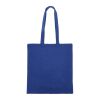 Tasche aus recycelter Baumwolle 140g/m² 38x10x42cm Blau Weiss | ohne Werbeanbringung | Nicht verfügbar | Nicht verfügbar | Nicht verfügbar