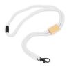 R-PET Kordel-Lanyard Weiss | ohne Werbeanbringung | Nicht verfügbar | Nicht verfügbar