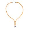 R-PET Kordel-Lanyard Orange | 1-farbiger Tampondruck | Seite 1 | 28 mm x 14 mm