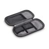 rPET PU-beschichtete 210D Kyra-Organizer-Etui 20 x 11,5 x 2 cm Schwarz | ohne Werbeanbringung | Nicht verfügbar | Nicht verfügbar