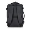 PU-beschichteter Dalston-Rucksack Vakuumrucksack 30 x 15 x 45 cm 20 l schwarz | Digital Transferdruck | Vorderseite oben | 120 mm x 200 mm