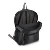 R-PET 190T Leichter Rucksack 30,5 x 12,7 x 42 cm 16 l Schwarz | ohne Werbeanbringung | Nicht verfügbar | Nicht verfügbar