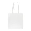 Tasche Bio-Baumwolle Farbe lang 140g/m² 38x42 cm Weiss | ohne Werbeanbringung | Nicht verfügbar | Nicht verfügbar
