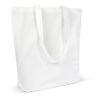 Einkaufstasche Bio-Baumwolle farbig lang 270g/m² 42x12x43 cm Weiss | ohne Werbeanbringung | Nicht verfügbar | Nicht verfügbar