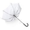Verdure 190T Pongee 23" Winddichter Hakenschirm Auto open Weiss