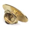Metall Pin oval 20x12mm Gold | ohne Werbeanbringung | Nicht verfügbar | Nicht verfügbar | Nicht verfügbar