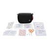 Kleines Erste-Hilfe-Set in RCS recycelter Nubuk-PU Tasche schwarz | ohne Werbeanbringung | Nicht verfügbar | Nicht verfügbar