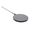 10W Wireless Charger aus RCS Standard recyceltem Kunststoff schwarz | ohne Werbeanbringung | Nicht verfügbar | Nicht verfügbar