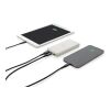 Wireless Powerbank aus RCS Standard recyceltem Kunststoff weiß | ohne Werbeanbringung | Nicht verfügbar | Nicht verfügbar