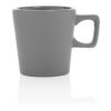 Moderne Keramik Kaffeetasse grau | ohne Werbeanbringung | Nicht verfügbar | Nicht verfügbar