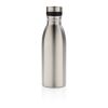 Deluxe Wasserflasche aus RCS recyceltem Stainless-Steel silber | ohne Werbeanbringung | Nicht verfügbar | Nicht verfügbar