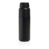Thermocup RCS – recycelte Thermosflasche mit Becher, 500ml schwarz