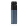 Thermocup RCS – recycelte Thermosflasche mit Becher, 500ml navy blau