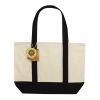 SHOP LOCAL AWARE™ Tasche aus recycelter Baumwolle, 350g/m² schwarz
