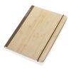 Scribe A5 Notibuch aus FSC Bambus braun