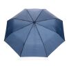 Yara 21“ AWARE™ rPET Regenschirm mit Karabiner navy blau | ohne Werbeanbringung | Nicht verfügbar | Nicht verfügbar