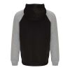 Badet zweifarbiger Kapuzenpullover Unisex Standard | schwarz-heather grau | M | ohne Werbeanbringung | Nicht verfügbar | Nicht verfügbar | Nicht verfügbar