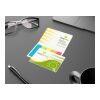 Haftmarker-Set Memo-Card RECYCLING Naturkarton-Umschlag 77 × 54 mm | ohne Werbeanbringung | ohne Werbeanbringung