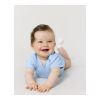 POD Stanley&Stella Baby Body blau | 0-3 m/56-62cm | DTF Vorderseite