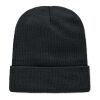 Beanie RPET-Polyester schwarz | ohne Werbeanbringung | Nicht verfügbar | Nicht verfügbar | Nicht verfügbar
