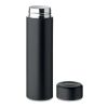 Doppelwandige Flasche 420 ml schwarz | ohne Werbeanbringung | Nicht verfügbar | Nicht verfügbar | Nicht verfügbar