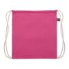 Kordelzugbeutel Fairtrade 180g fuchsia