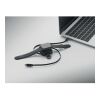 Einziehbares 100W-Typ-C-Kabel schwarz