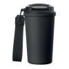 Becher recy. Edelstahl 400ml schwarz | ohne Werbeanbringung | Nicht verfügbar | Nicht verfügbar | Nicht verfügbar