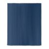 RPET-Fleece-Decke blau