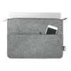 Laptoptasche RPET-Filz grau | ohne Werbeanbringung | Nicht verfügbar | Nicht verfügbar | Nicht verfügbar