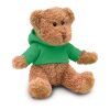 Teddybär mit Hoody&nbsp; grün | ohne Werbeanbringung | Nicht verfügbar | Nicht verfügbar | Nicht verfügbar