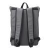 RPET-Polyester (600D) Rucksack mit Rollverschluss Evie Grau | ohne Werbeanbringung | Nicht verfügbar | Nicht verfügbar