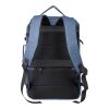 rPET-Polyester (300D) Rucksack Malcolm Blau | ohne Werbeanbringung | Nicht verfügbar | Nicht verfügbar