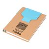 Notizbuch Quillo | Recycelter Karton | A6 | Blanko Hellblau