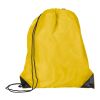 Turnbeutel 'Basic' aus Polyester Gelb
