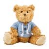 Plüsch-Teddybär 'Olaf' mit aufgestickten Augen Blau