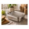 Edelstahl-Lunchbox Kasen Silber