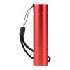 Taschenlampe aus recyceltem Aluminium COB Sami Rot