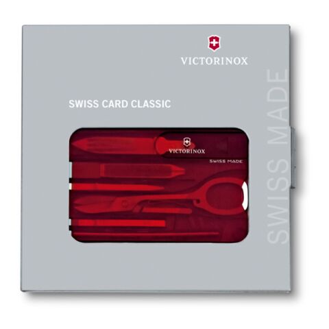 Victorinox Swiss Card Classic rot | Digital Druck