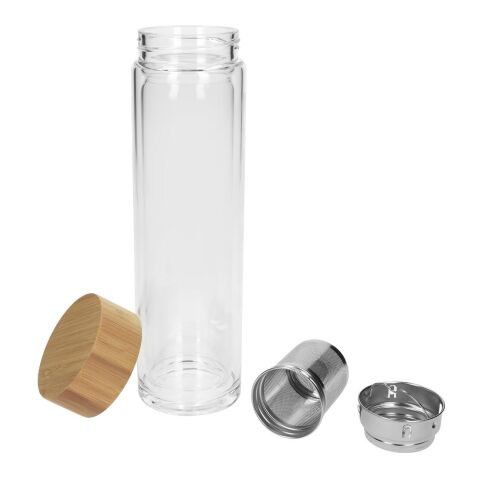 Glasflasche &quot;Tea&quot; 0,45l transparent | ohne Werbeanbringung | Nicht verfügbar | Nicht verfügbar