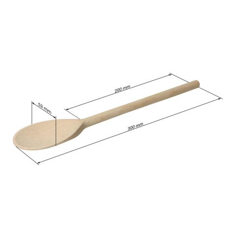 Kochlöffel &quot;Madera&quot; natur | ohne Werbeanbringung | Nicht verfügbar | Nicht verfügbar