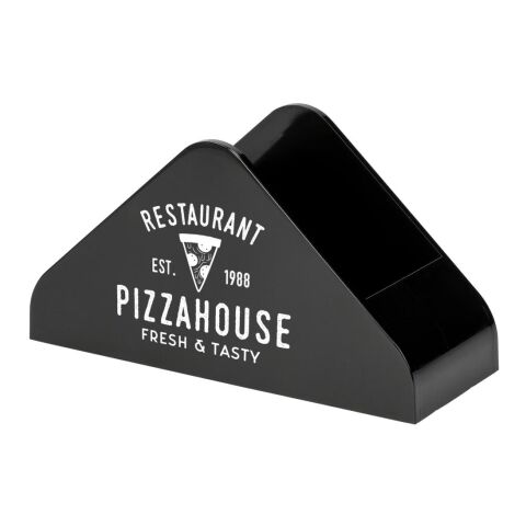 Bierdeckel-Ständer &quot;Hill&quot;, RE:cycle schwarz | ohne Werbeanbringung | Nicht verfügbar | Nicht verfügbar