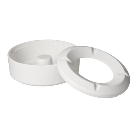 Aschenbecher &quot;Atakor&quot; weiß | ohne Werbeanbringung | Nicht verfügbar | Nicht verfügbar