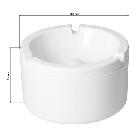 Windaschenbecher &quot;Panarea&quot; weiß | ohne Werbeanbringung | Nicht verfügbar | Nicht verfügbar