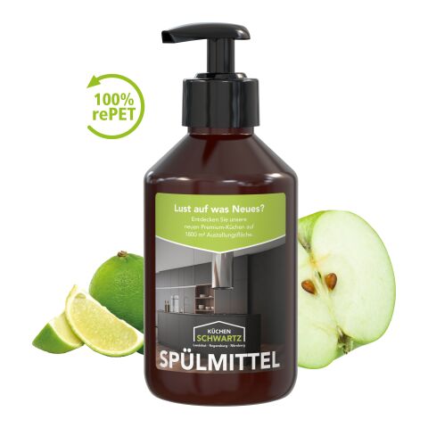 250 ml Spender - Hand-Geschirrspülmittel - Body Label Braun | ohne Werbeanbringung