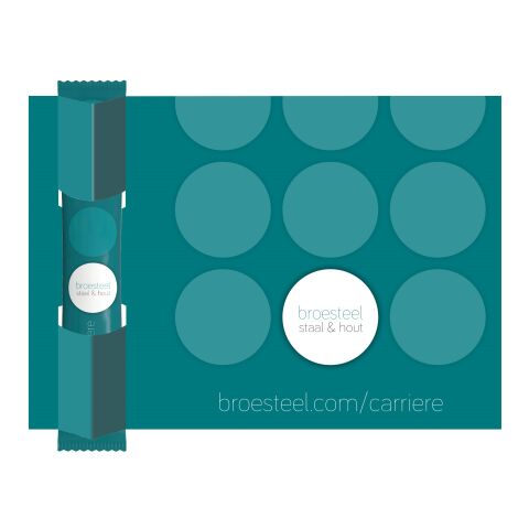 Bio TeaStick auf Karte, individual ohne Werbeanbringung | TeaFlyer XL